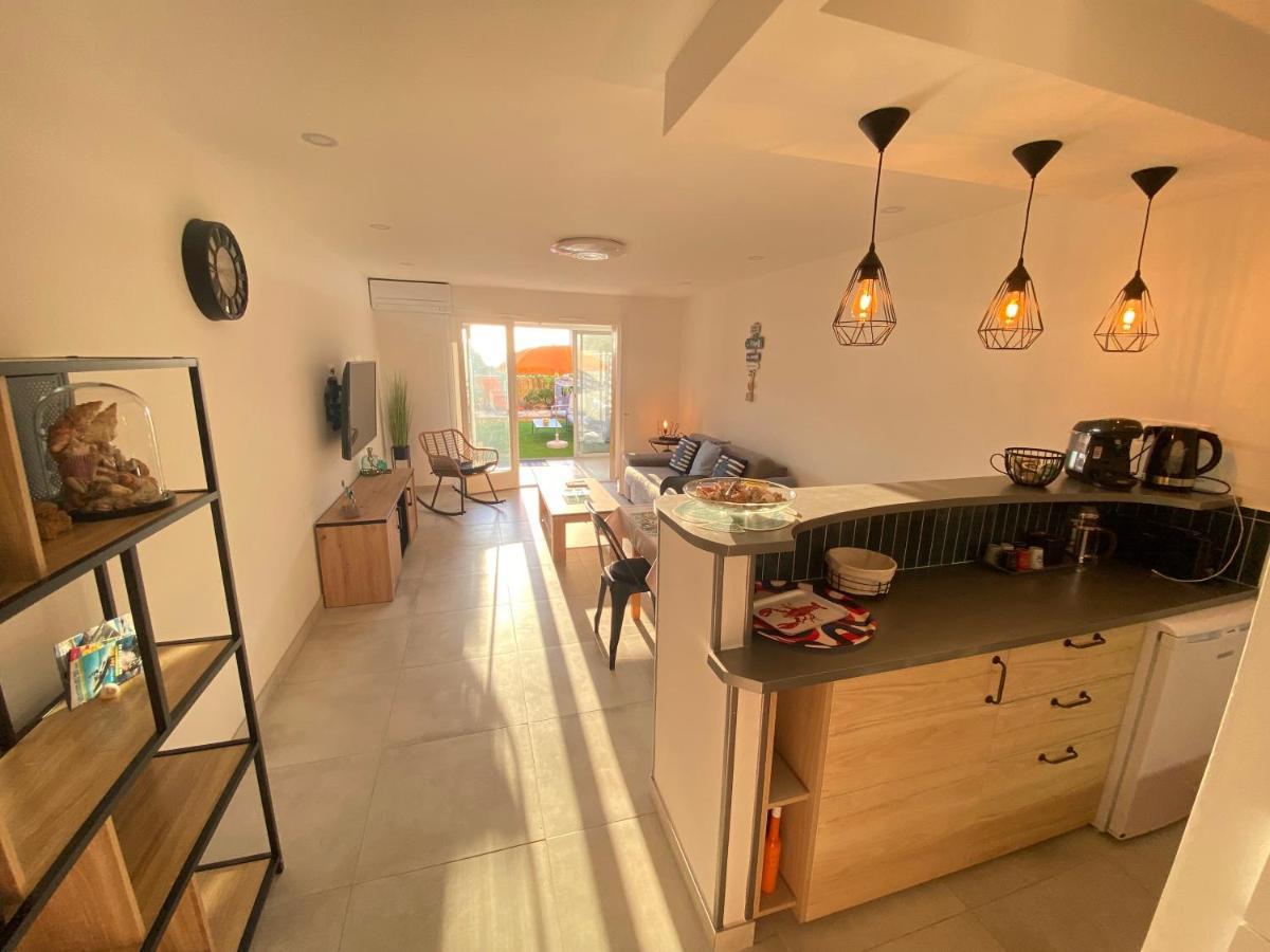 Somptueux appartement rénové en bord de mer Six-Fours-les-Plages Exterior foto